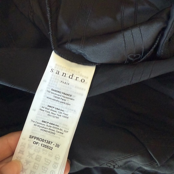 SANDRO Belted Blazer Dress - Picture 11 of 12